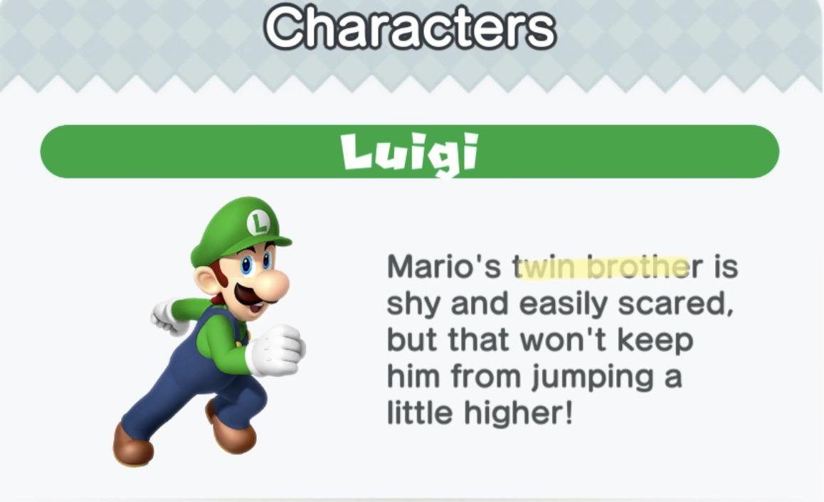The Intriguing Story Of Mario’S Twin Revealed